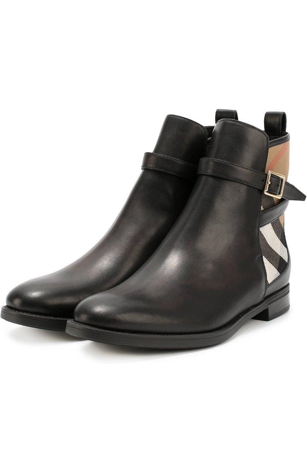 BURBERRY SHORT LOGO BOOTS