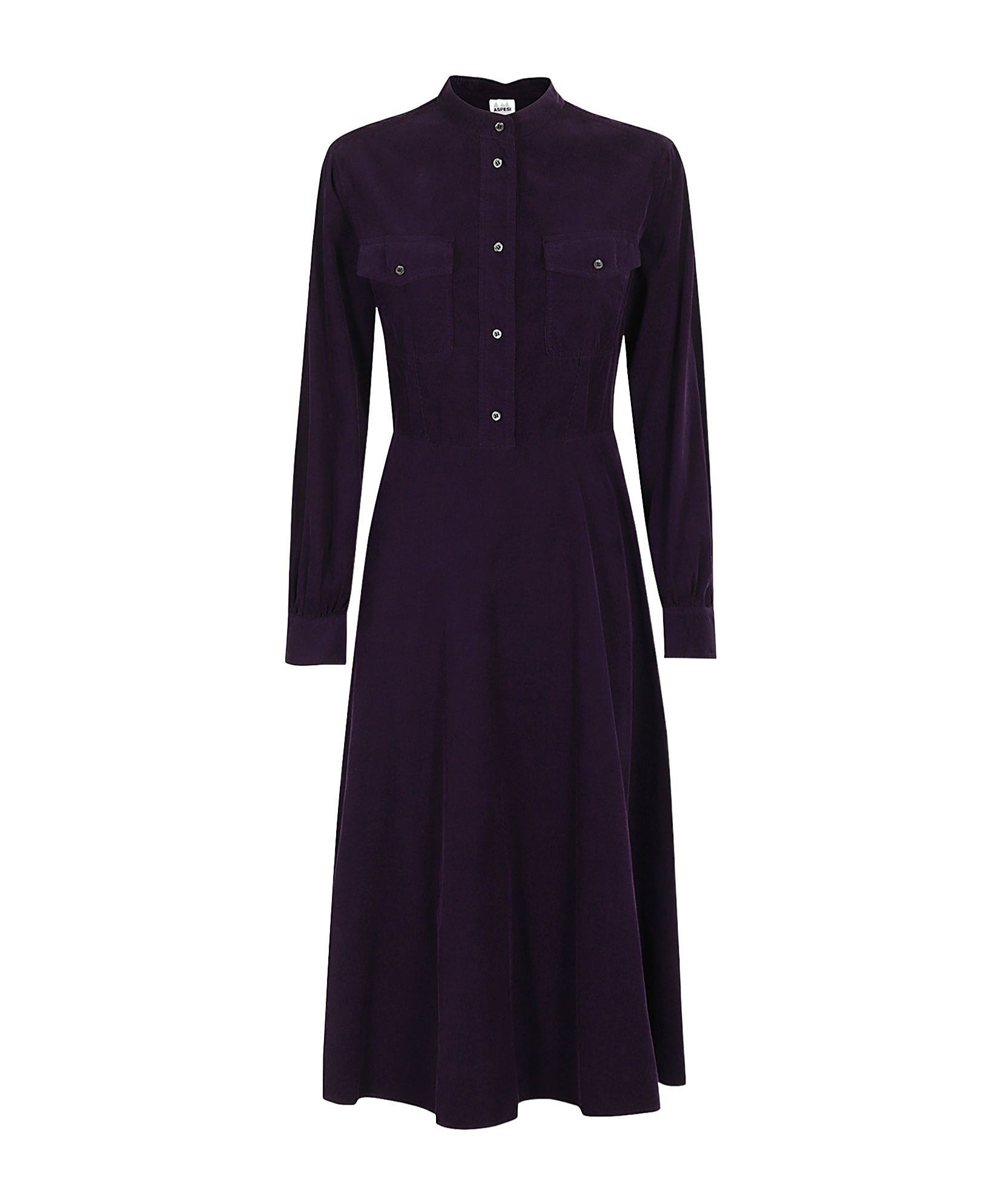 ASPESI CORDUROY COTTON DRESS 