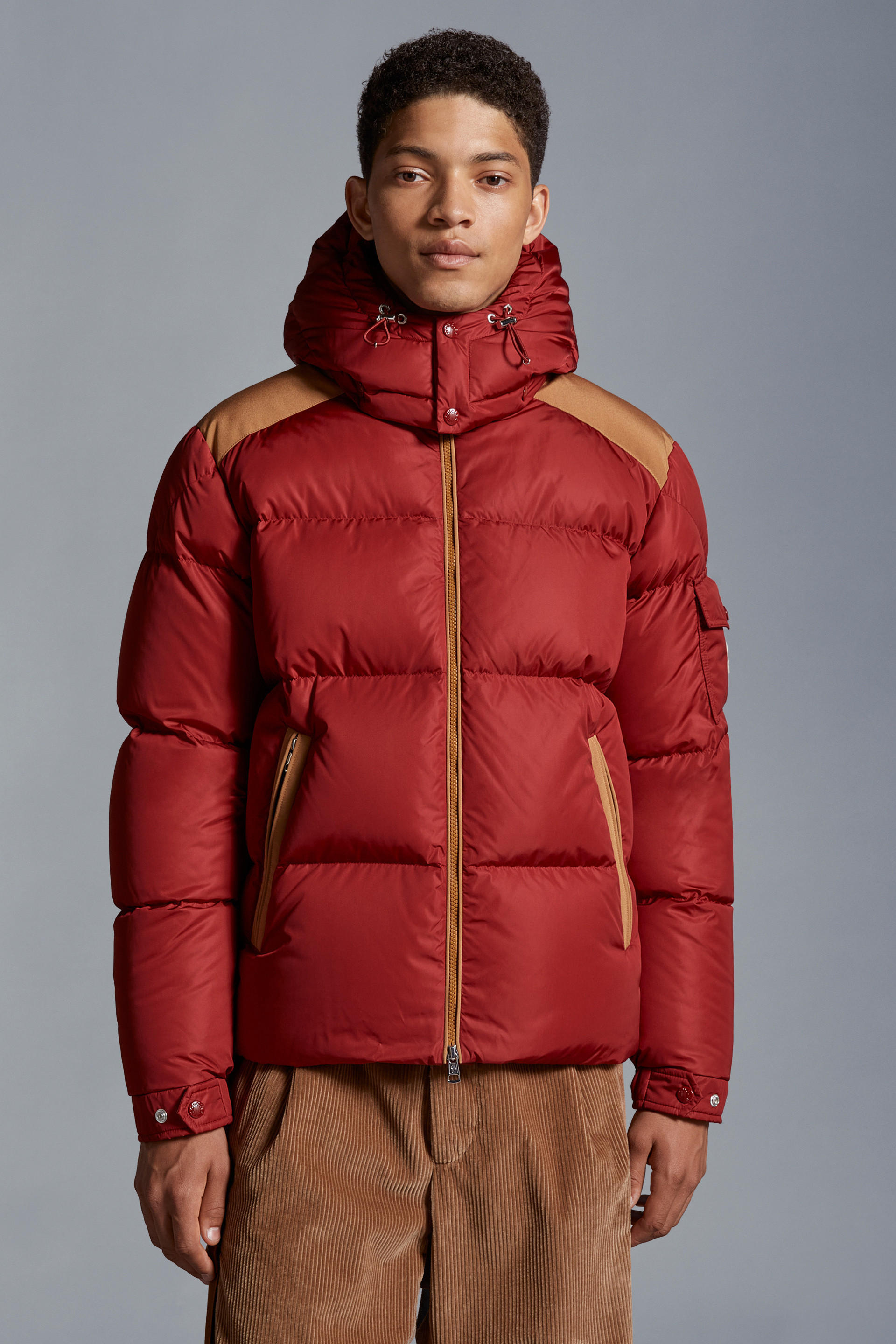 Moncler Kitinen Padded Jacket In Red
