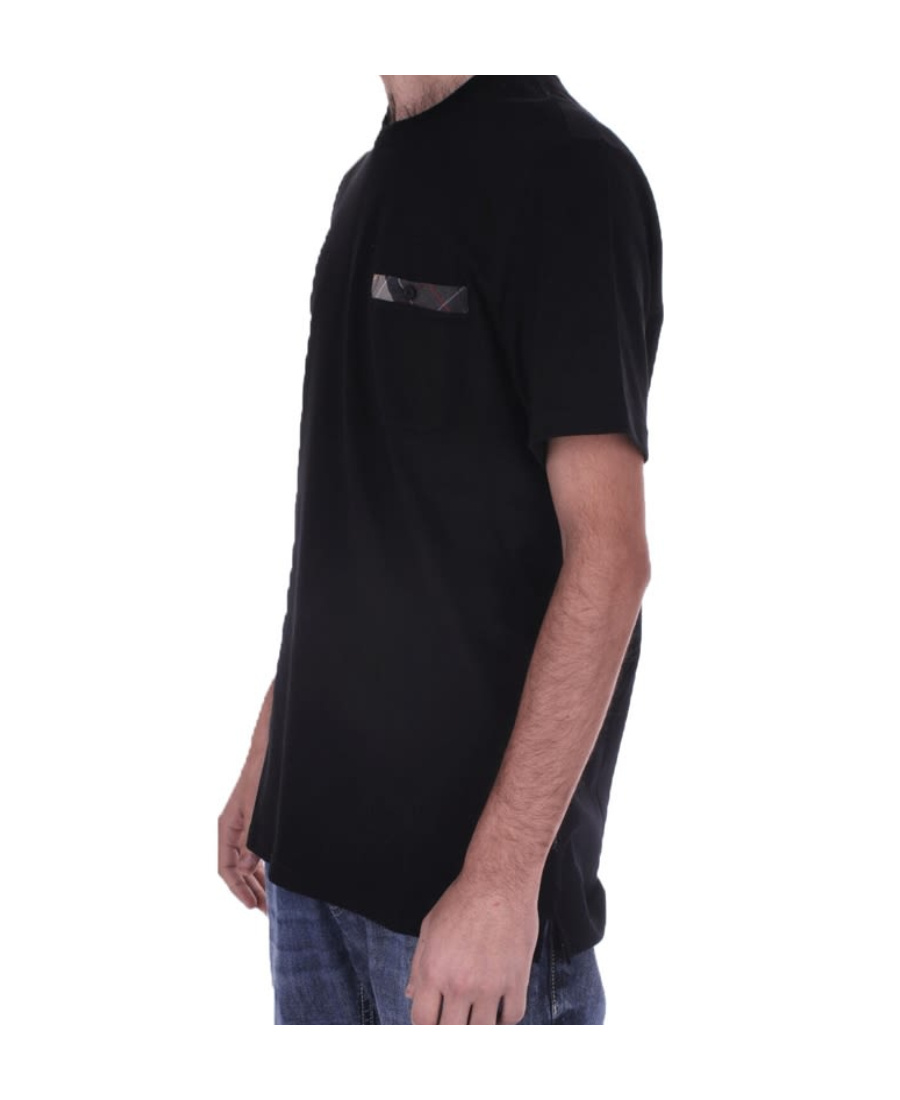 BARBOUR CHEST-POCKET CREW-NECK T-SHIRT