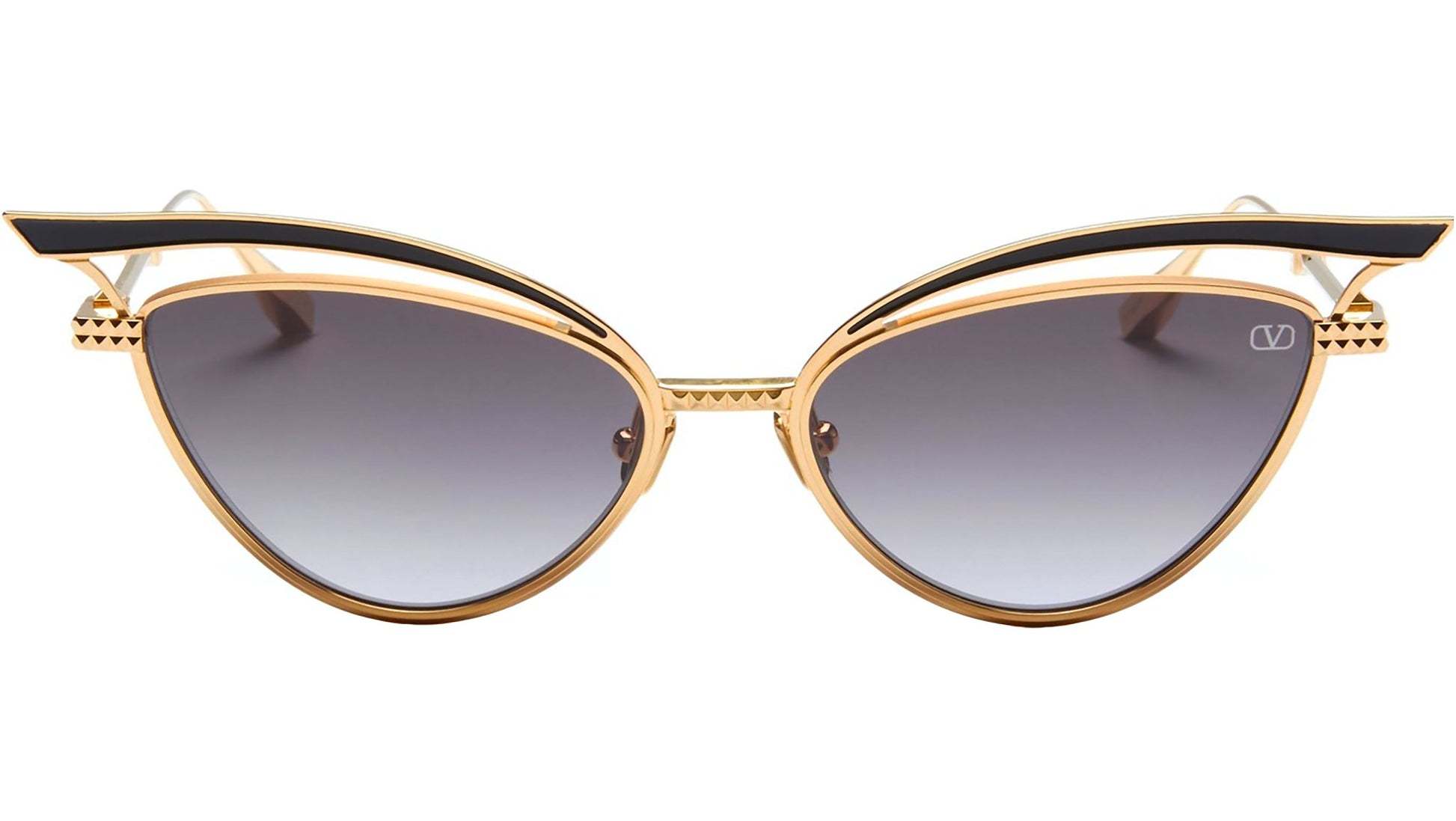 Valentino Full Frame Sunglasses In Gray