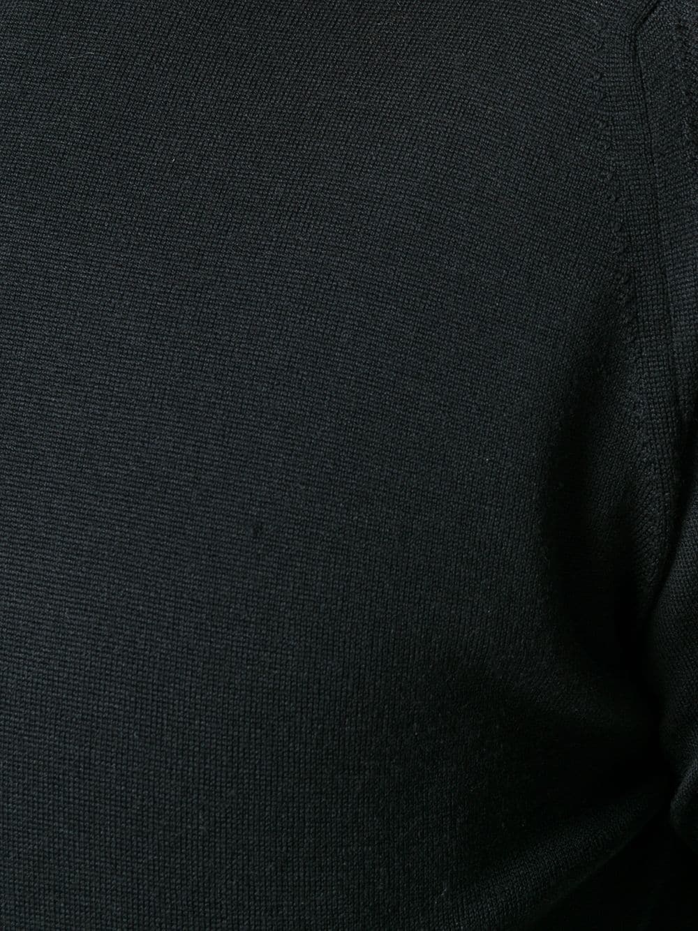 John Smedley Long-sleeved Sweater In Black