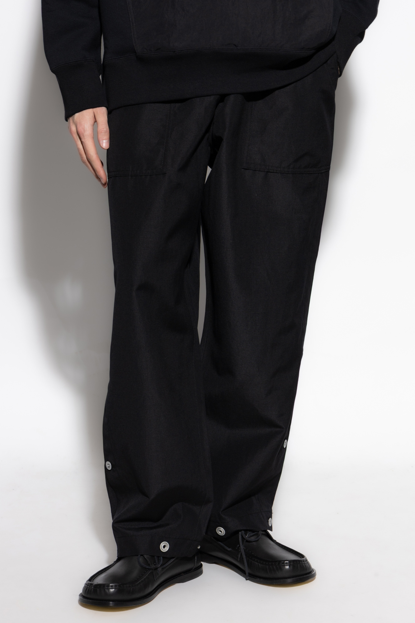 Comme Des Garçons Decorative Button Trousers