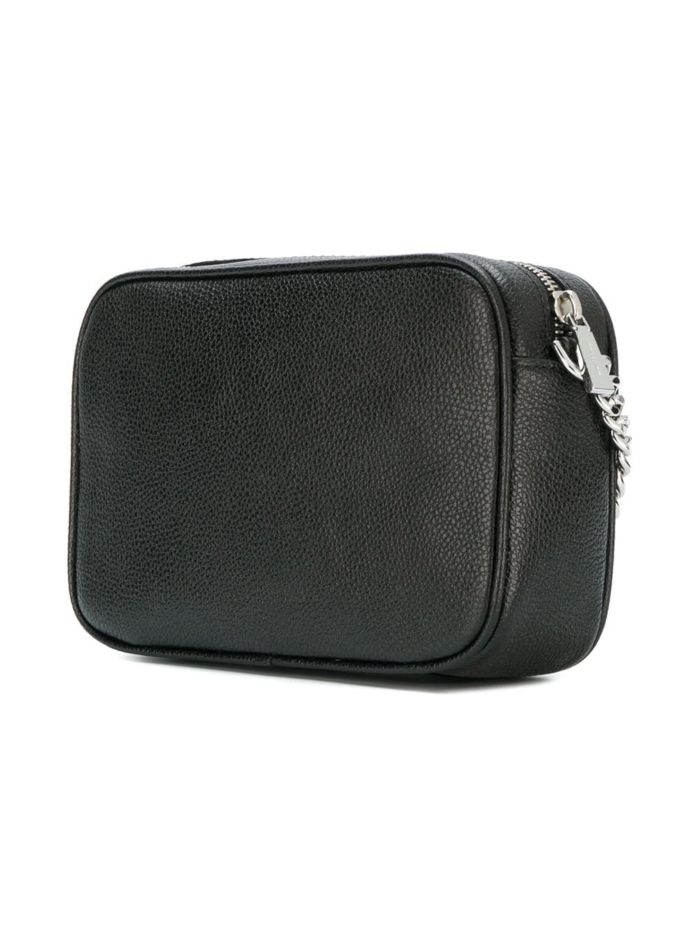 MICHAEL MICHAEL KORS MICHAEL MICHAEL KORS GINNY LOGO PLAQUE CROSSBODY BAG