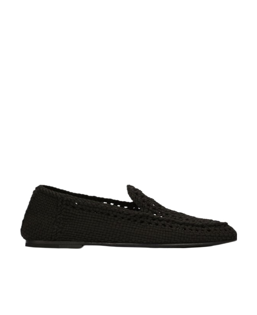 DOLCE & GABBANA DOLCE  GABBANA WOVEN LOAFERS
