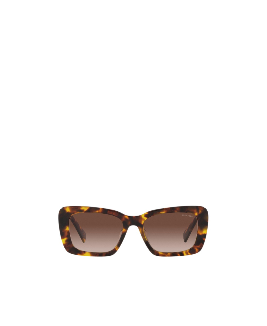 Miu Miu Womens Brown Mu 07ys Glimpse Acetate Sunglasses In Brown