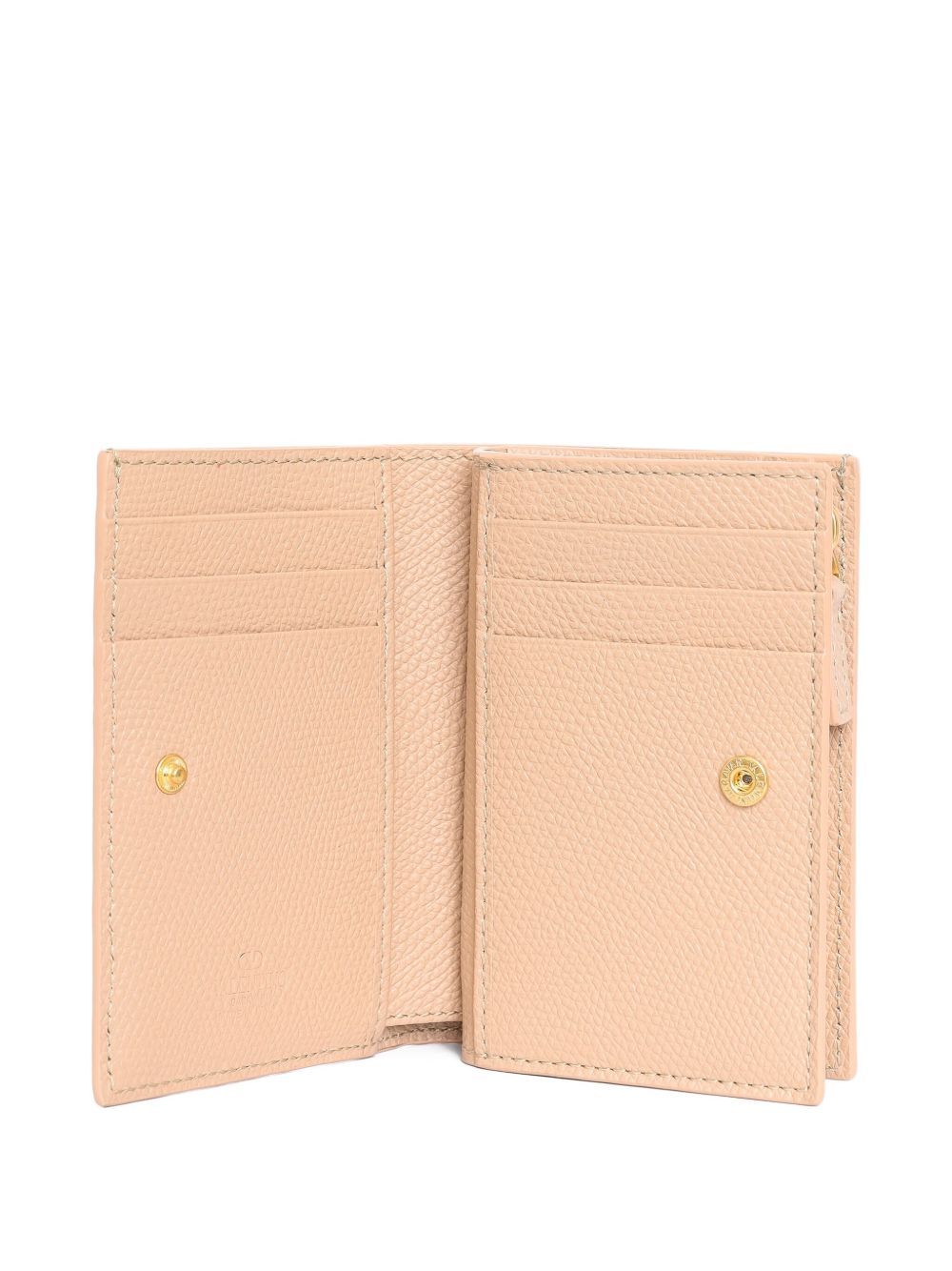 Valentino Vlogo Signature Wallet In Brown