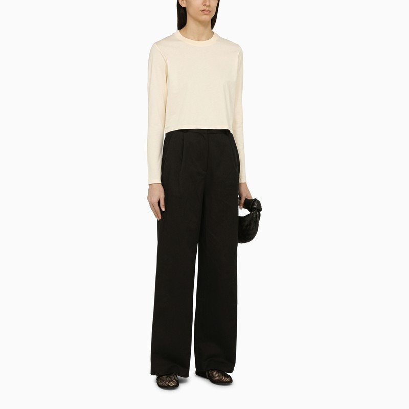 LOULOU STUDIO LONG SLEEVED T-SHIRT