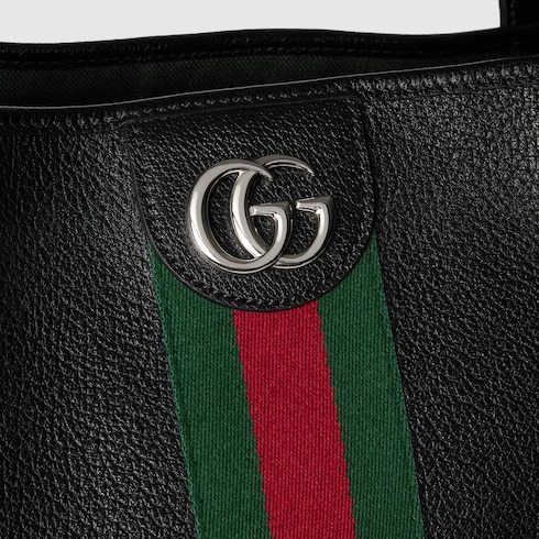 Gucci Ophidia Large Tote Bag In Black