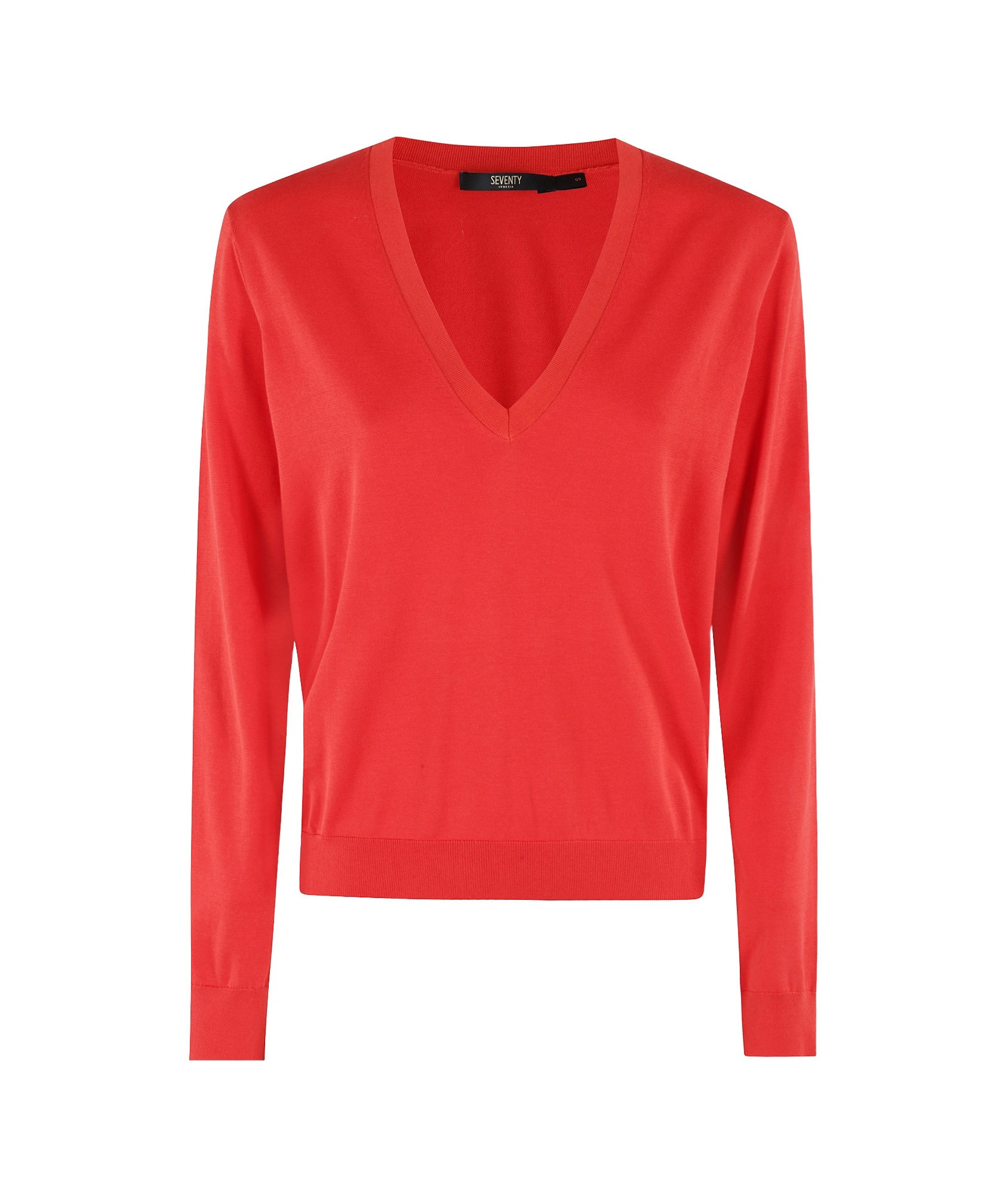 Seventy Scollo V Basico In Red