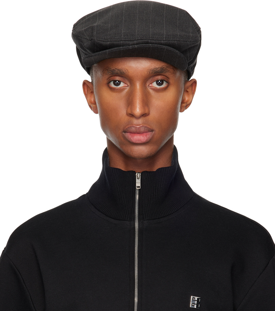 Vaquera Pinstripe Hat In Black