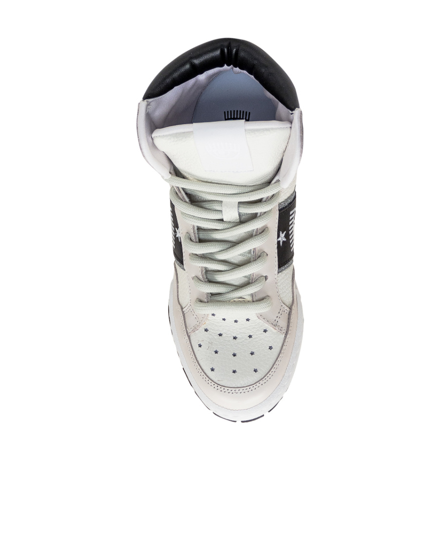 CHIARA FERRAGNI CHIARA FERRAGNI HIGH-TOP LACE-UP SNEAKERS 