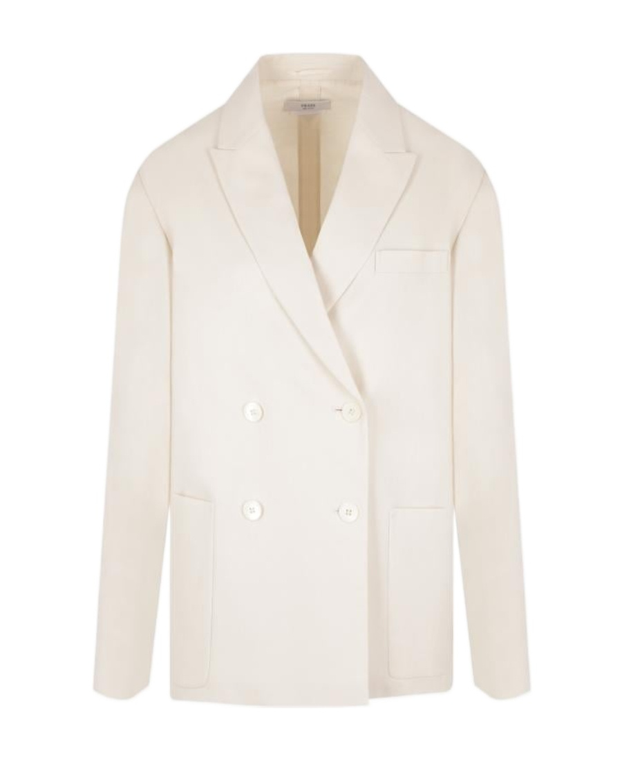 Prada Double-breasted Cotton Blazer