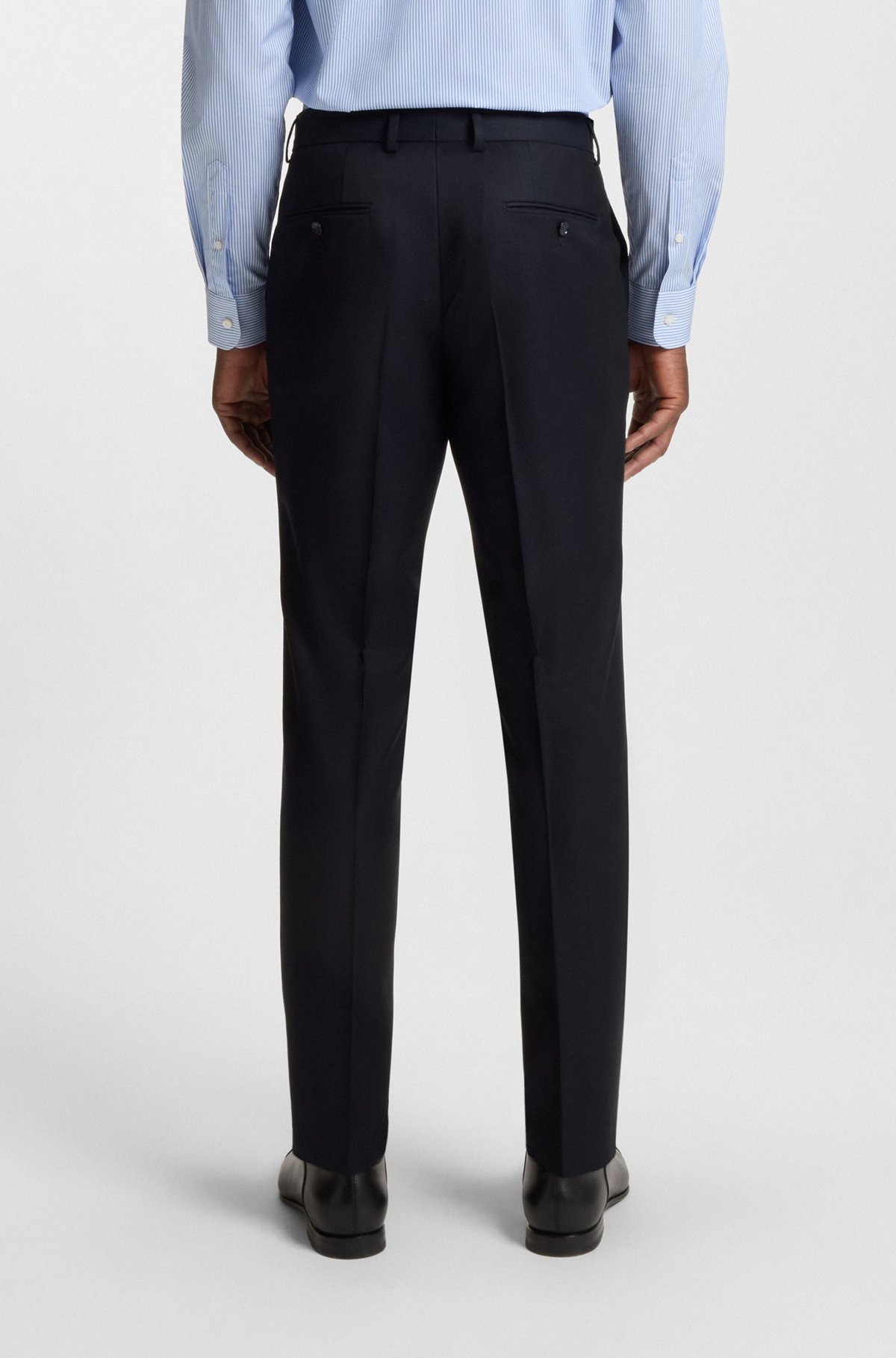 Hugo Boss Long-sleeved Suit In Animal Print