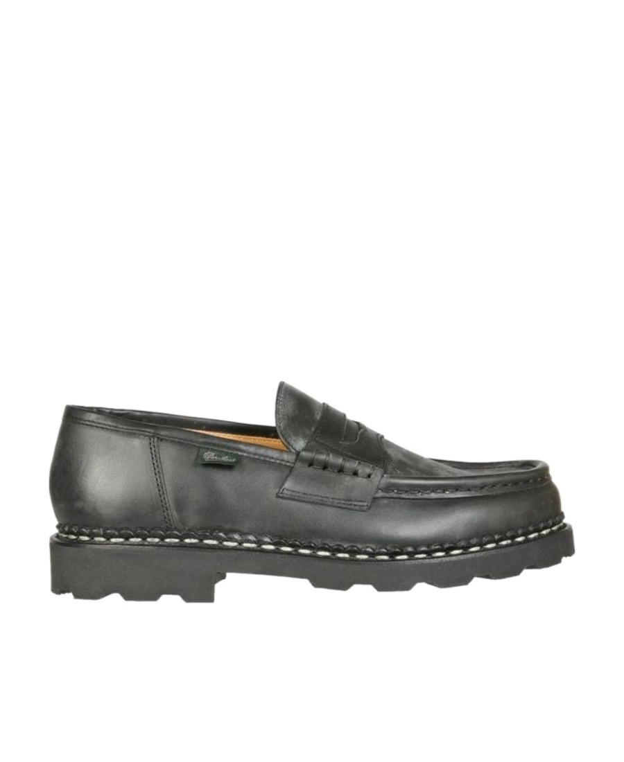 Paraboot Moccasin "coraux" In Black