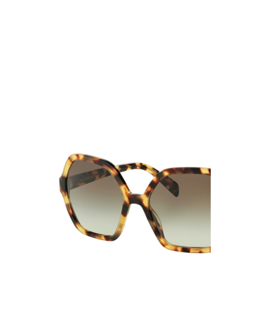 Prada Logo Sunglasses In Multicolor