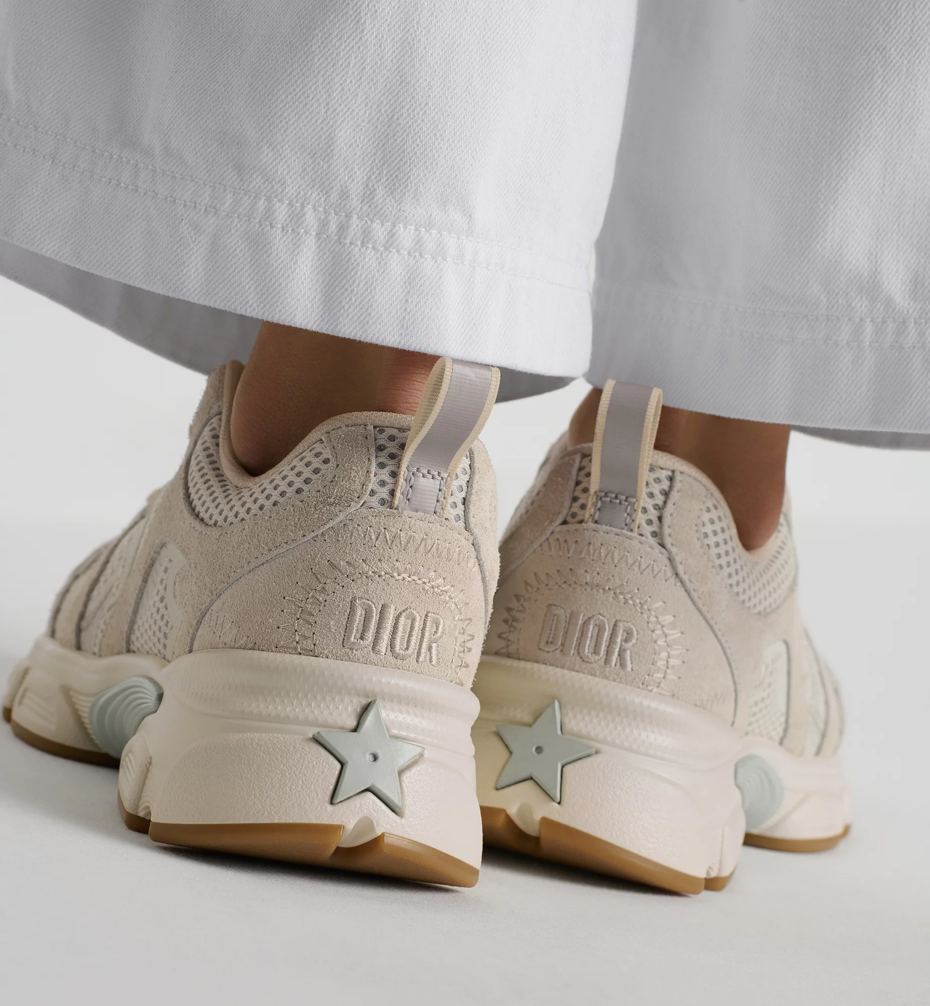 DIOR CHRISTIAN DIOR CHRONO LACE-UP SNEAKERS