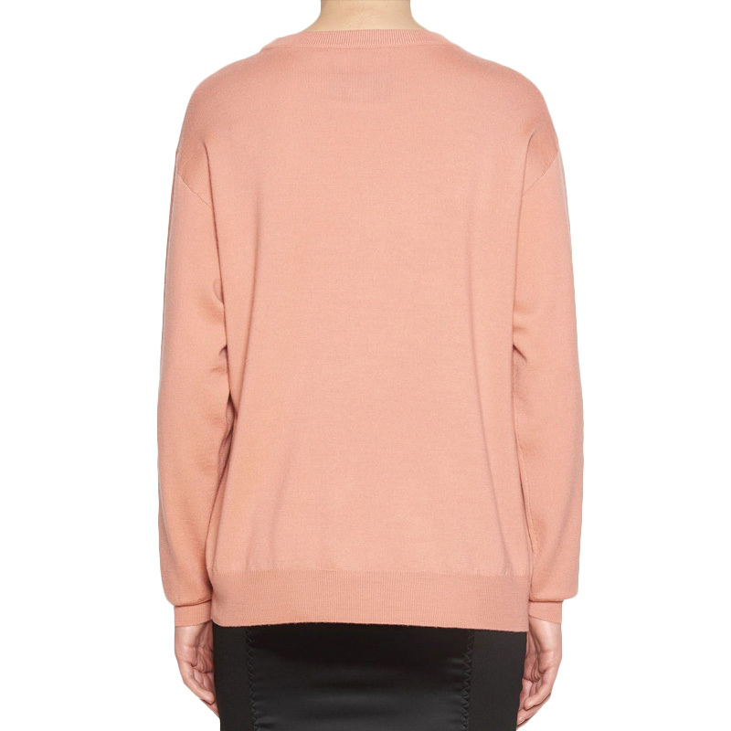 Moschino Logo Sweater In Pink