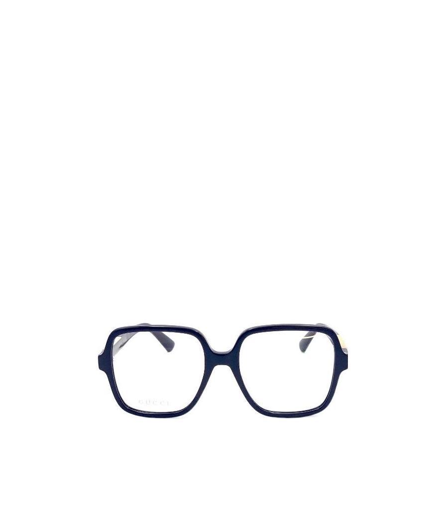 Gucci Eyewear Square Frame Glasses In Gray
