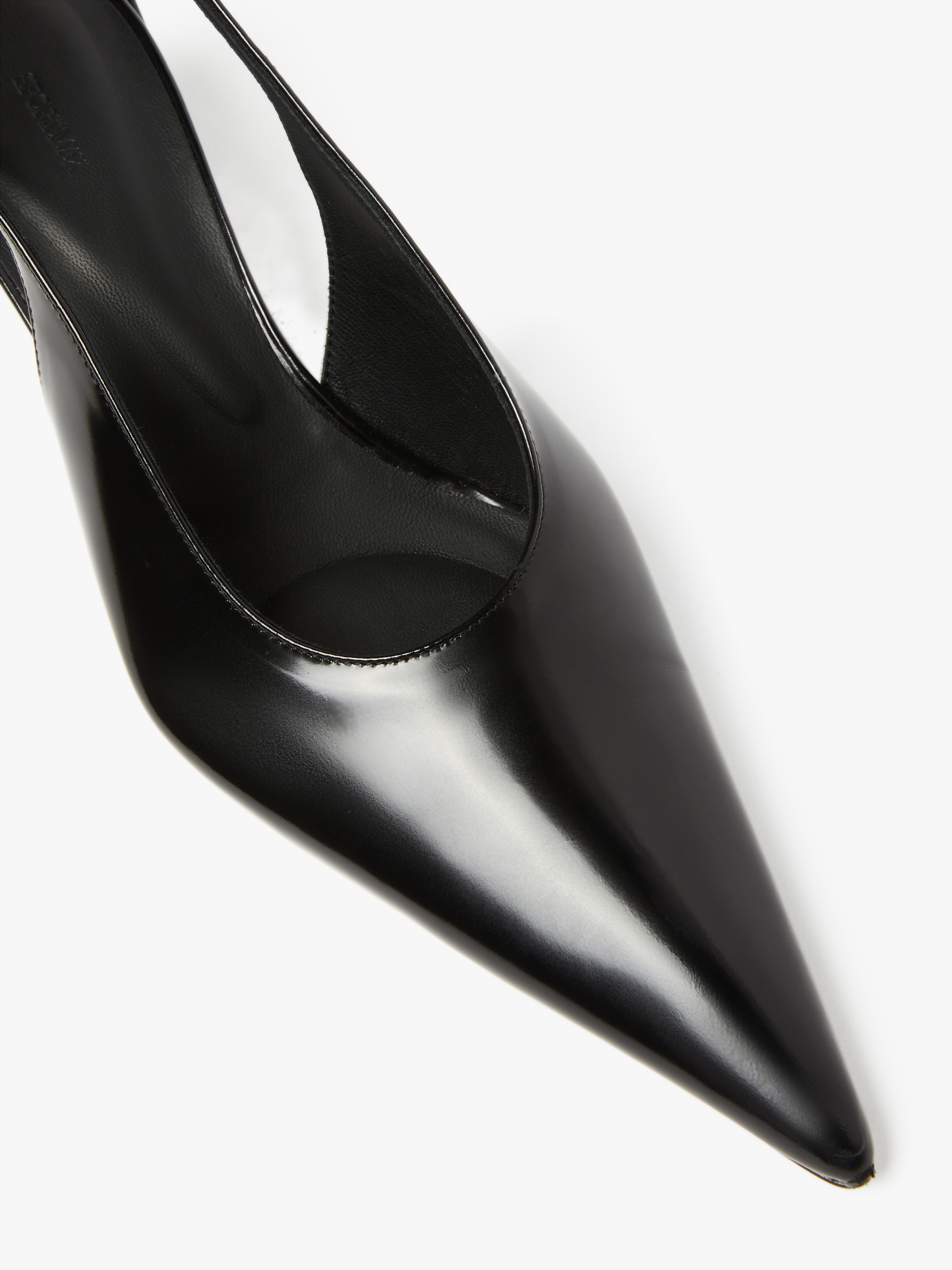 Sportmax High-heeled Sandals In Black