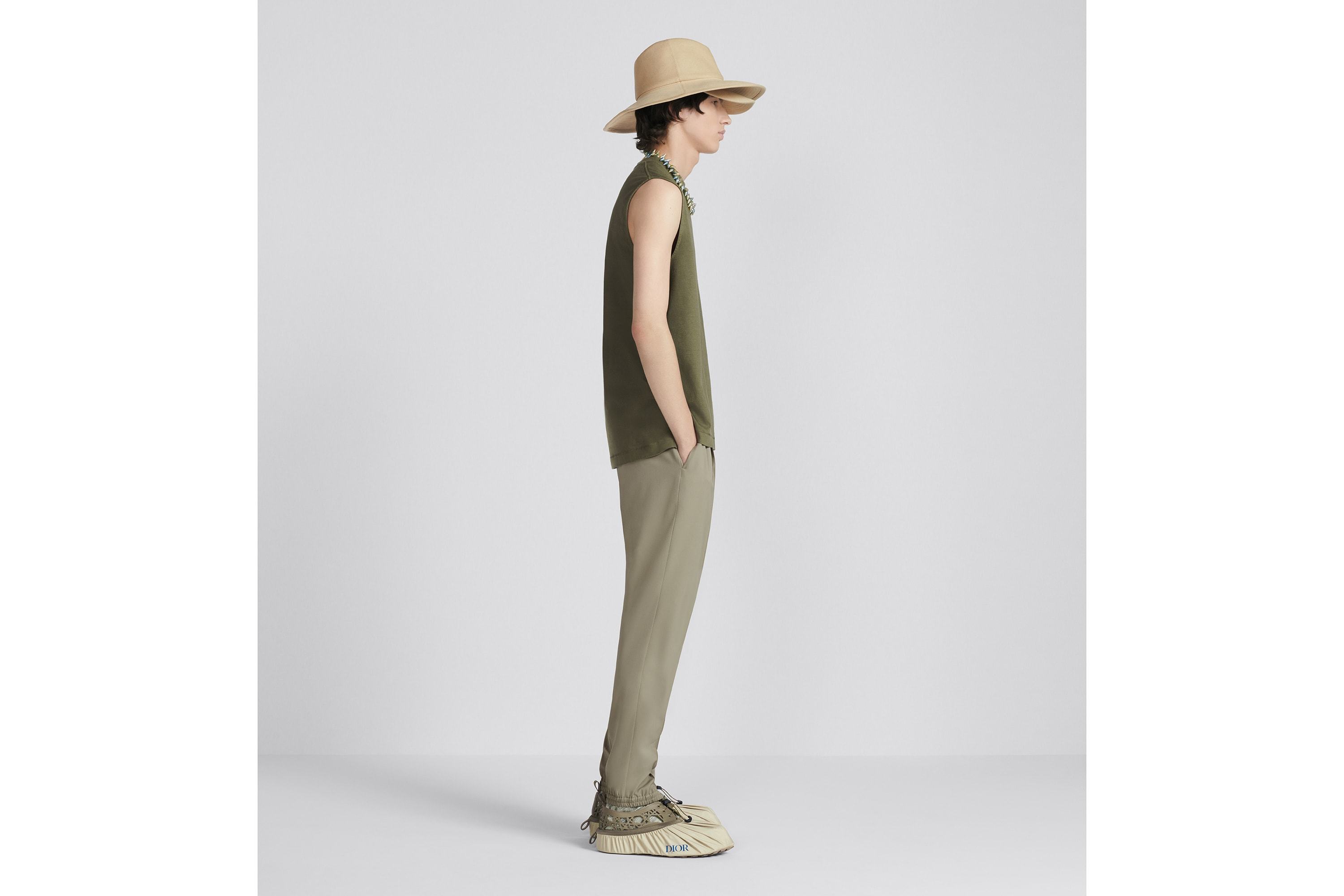 Dior Logo Sweatpants In Nude