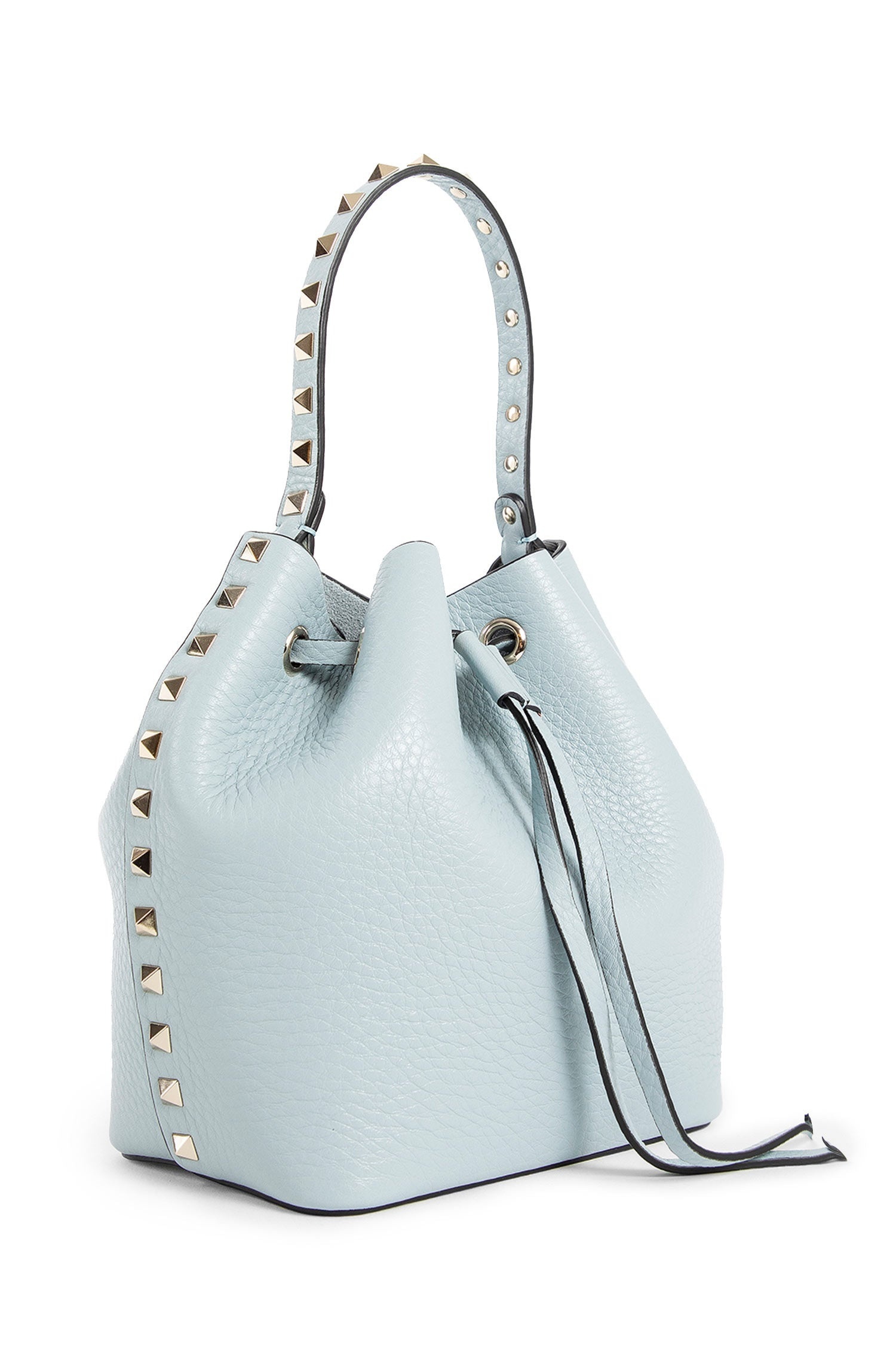 Valentino Drawstring Handbag In Green