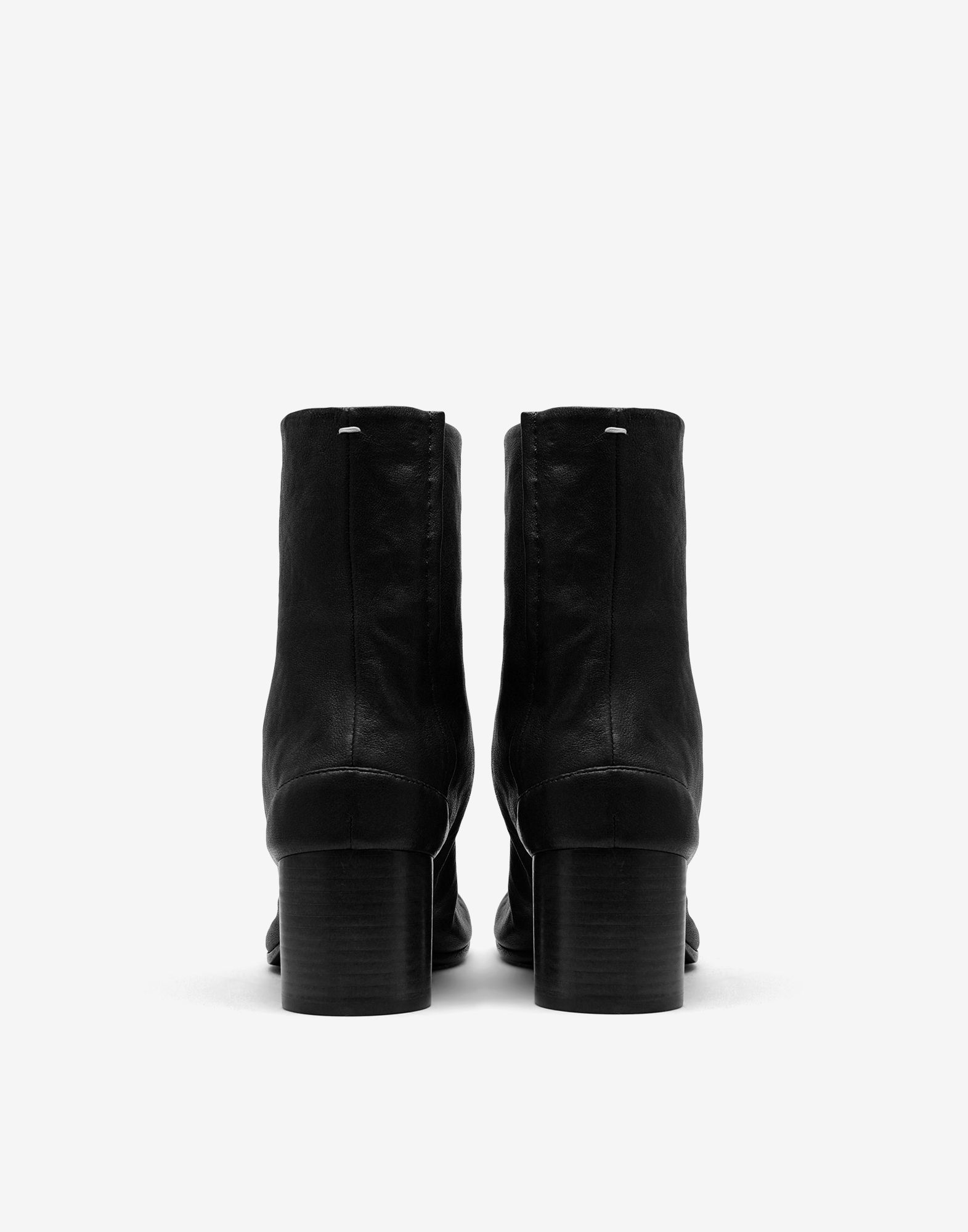 Maison Margiela Tabi Ankle Boots 60mm In Black