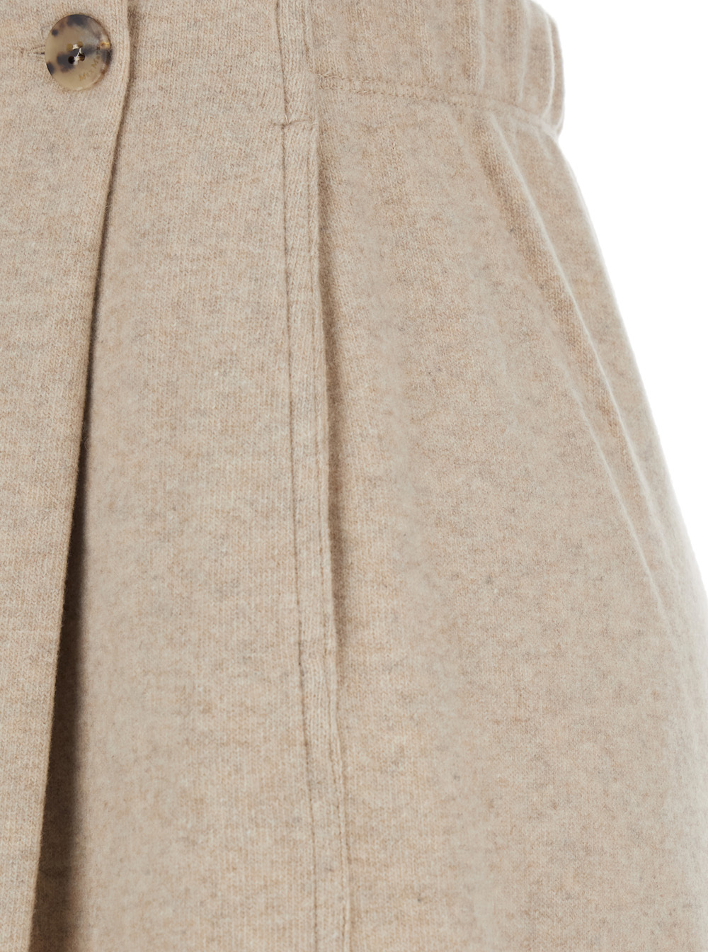Max Mara Pocket Casual Pants In Brown