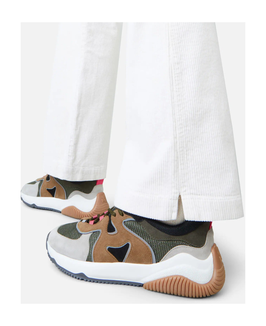 Hogan Colour-block Panelled Sneakers In Multicolor