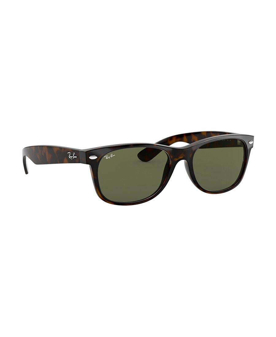 Ray Ban New Wayfarer Rectangle-frame Sunglasses In Green
