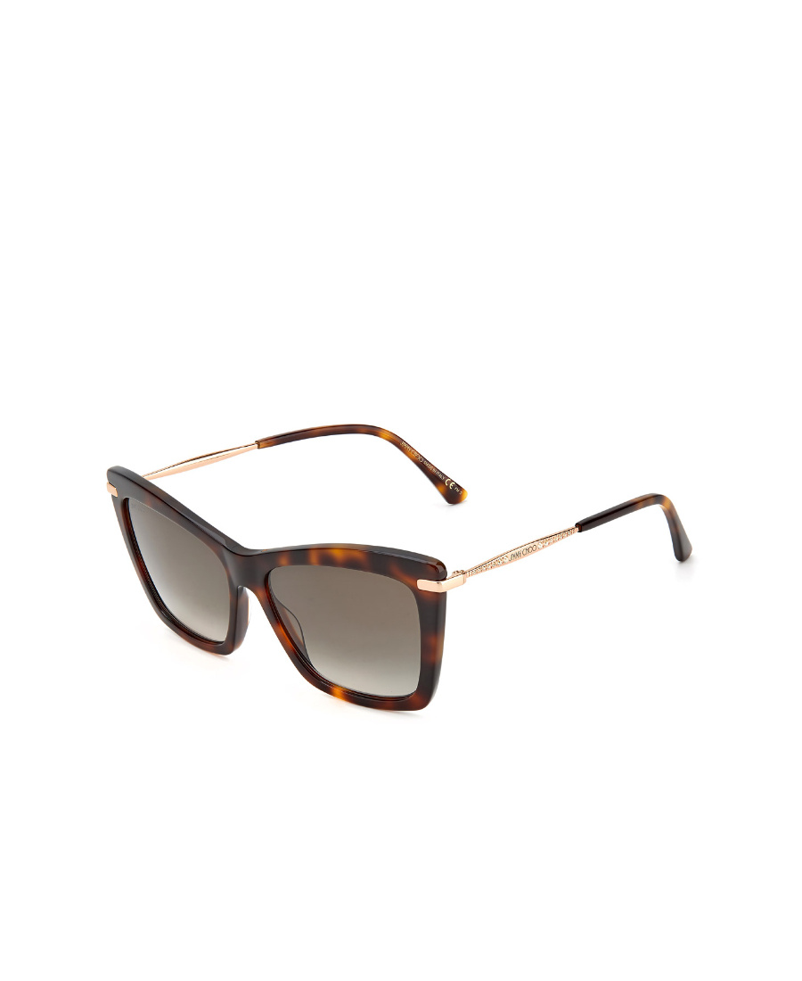 Jimmy Choo Multicolored Logo Sunglasses In Multicolor