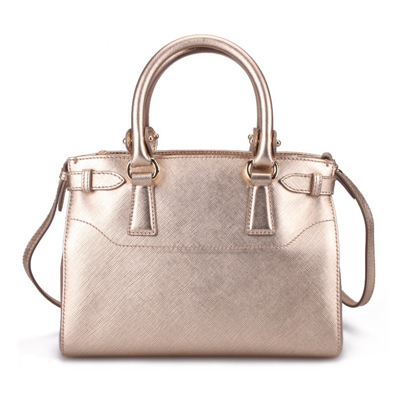FERRAGAMO LOGO DETAILS SHOULDER BAG