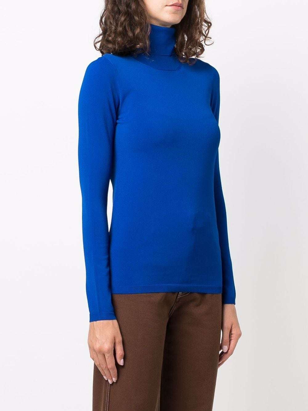 STELLA MCCARTNEY FUNNEL-NECK LONG-SLEEVE TOP