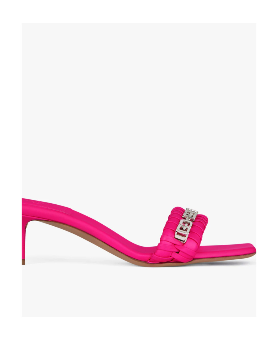 Givenchy Leather Sandals In Phosphor