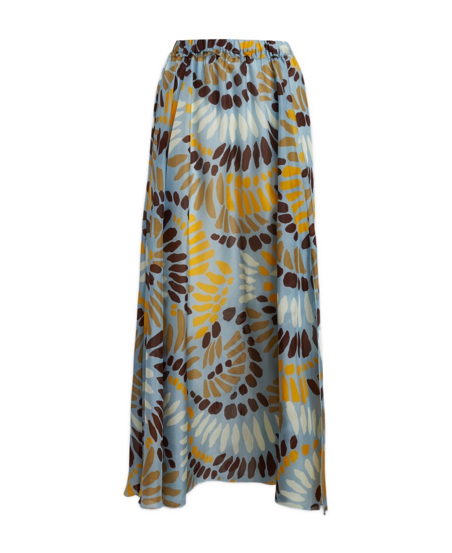 Jucca Emblem Skirt In Gray