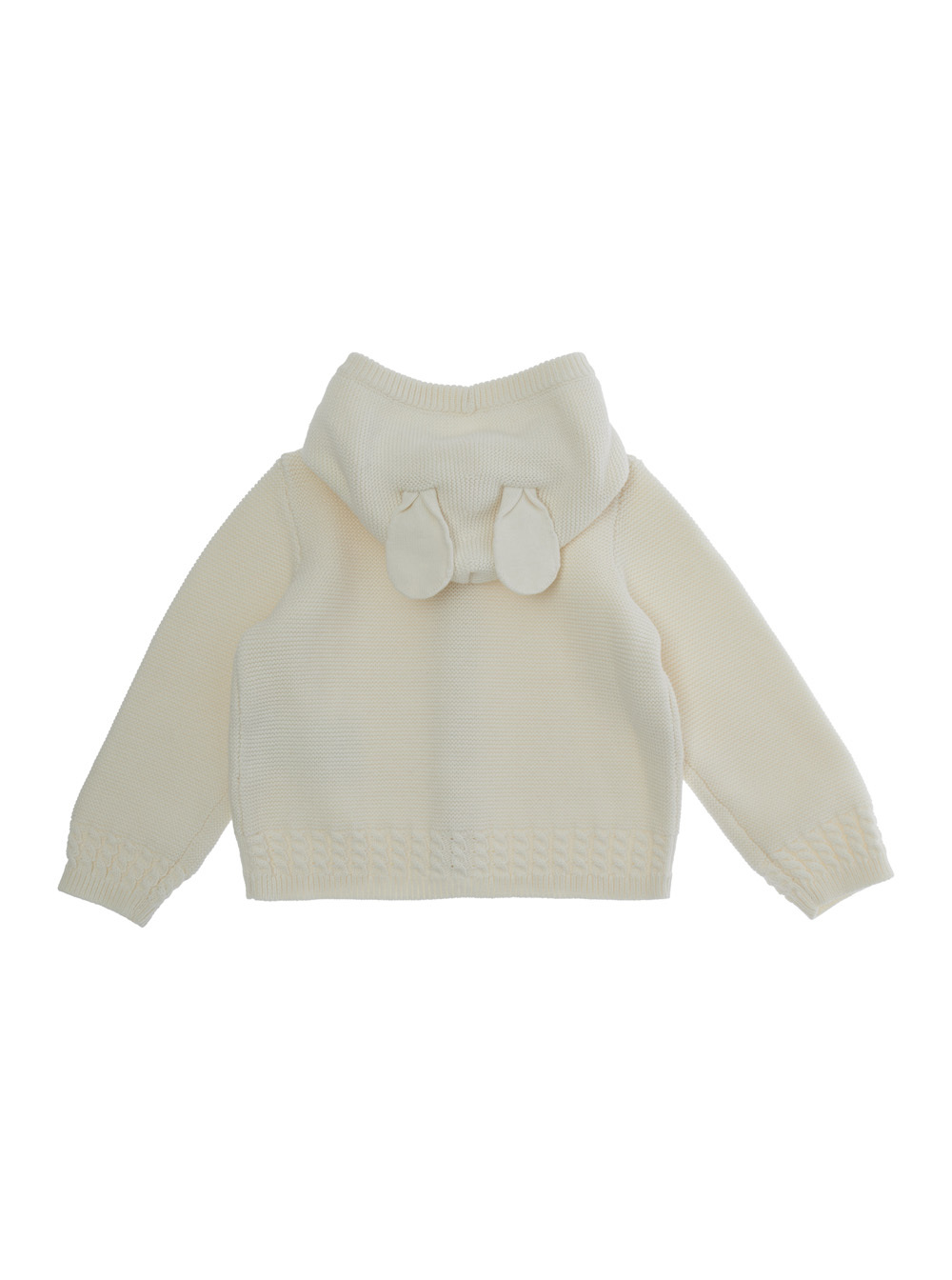 Emporio Armani Long-sleeved Sweater In White