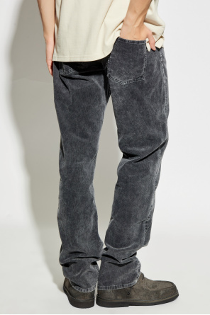 Isabel Marant Belt Loops Slacks In Black