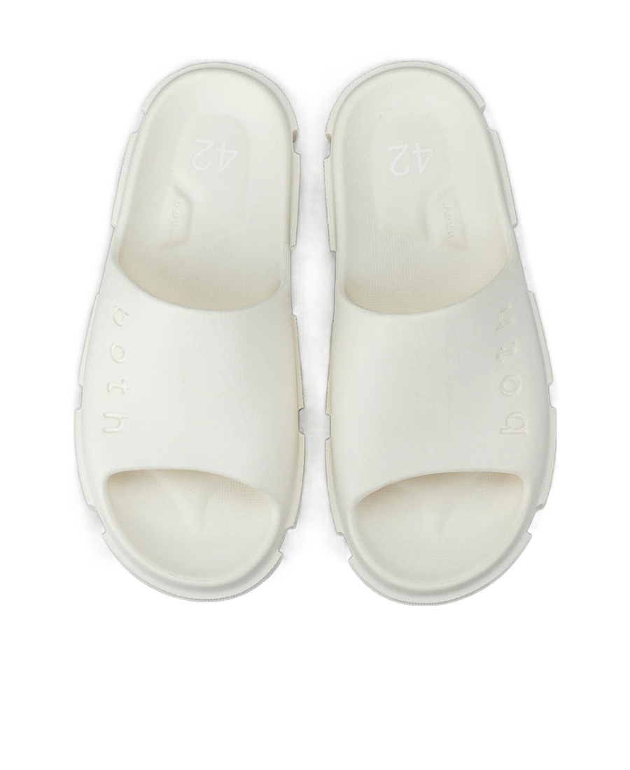 Both White Gao Slides In White