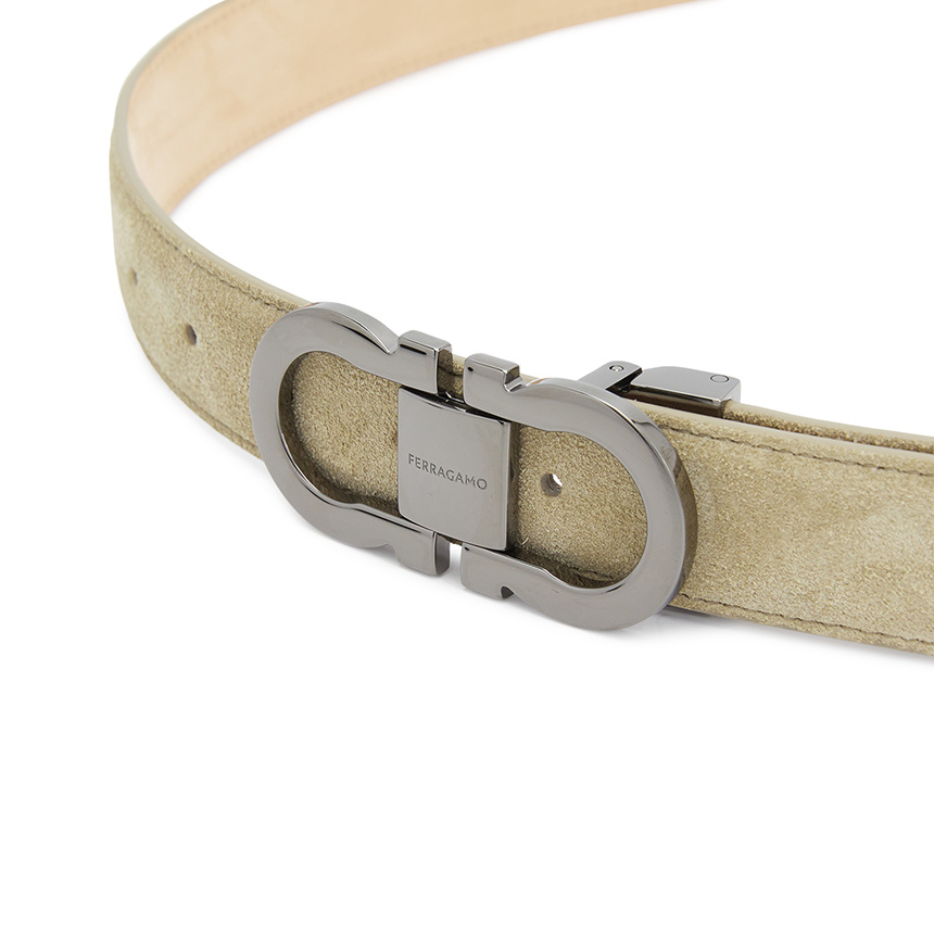Ferragamo Adjustable Gancini Belt