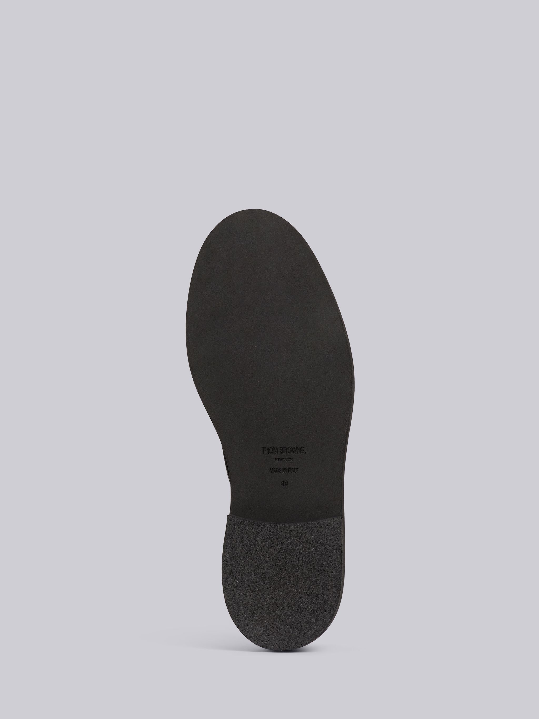 Thom Browne Uniform Lace-up Loafers In Black