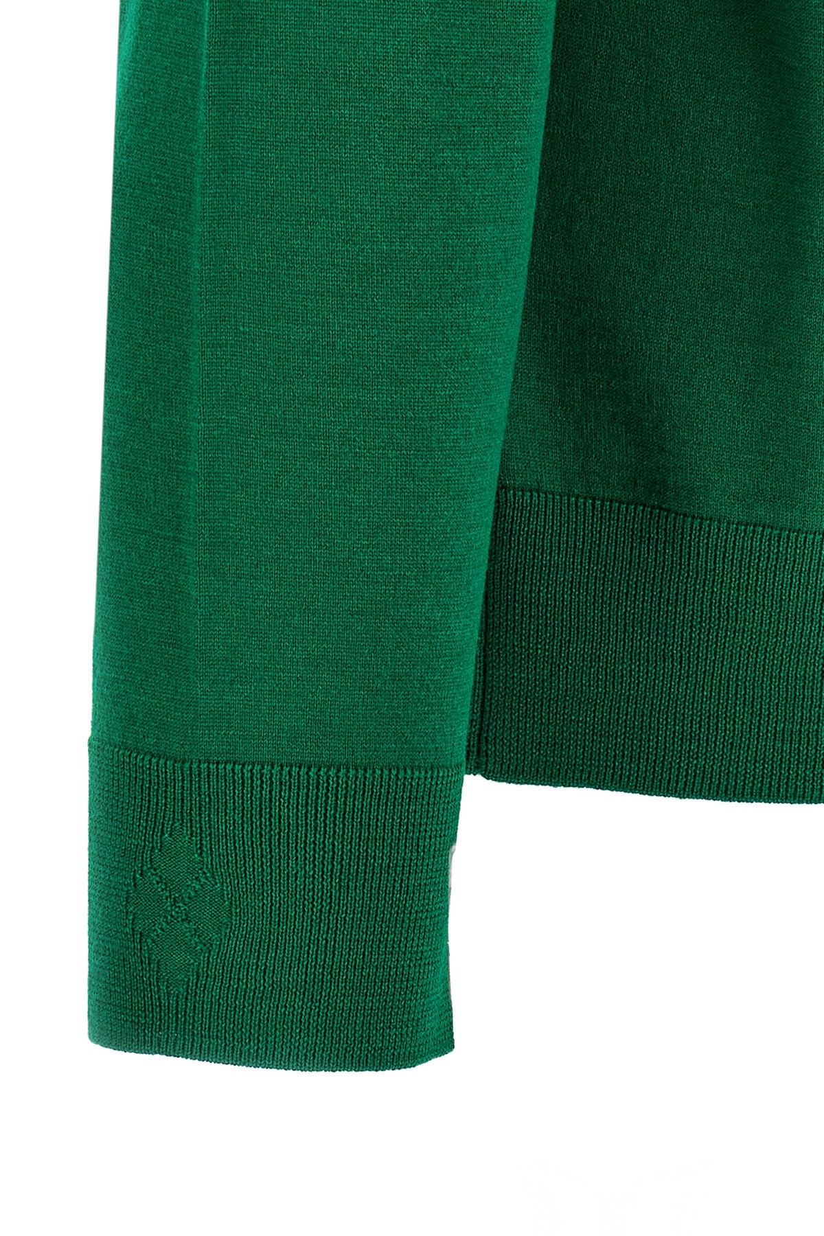 Ballantyne R Neck Sweaters And Cardigans In Green