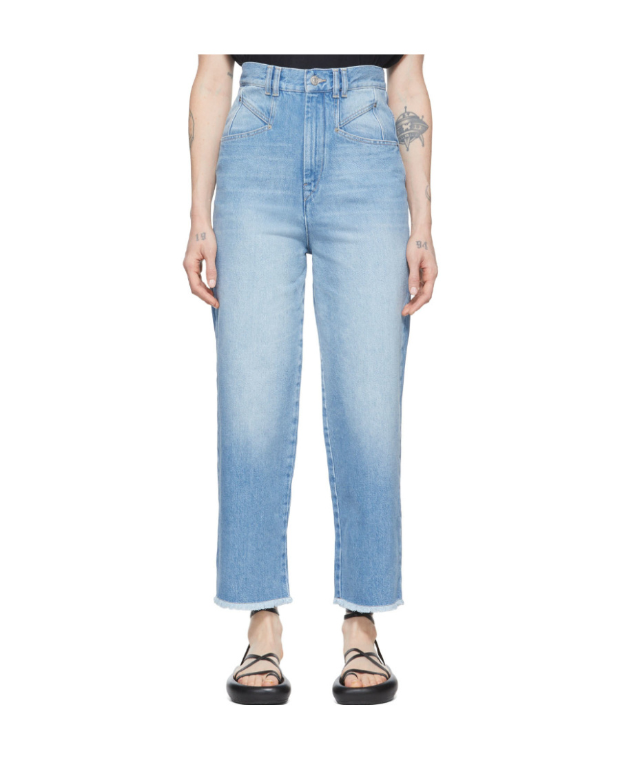 Isabel Marant Flared Jeans In Blue