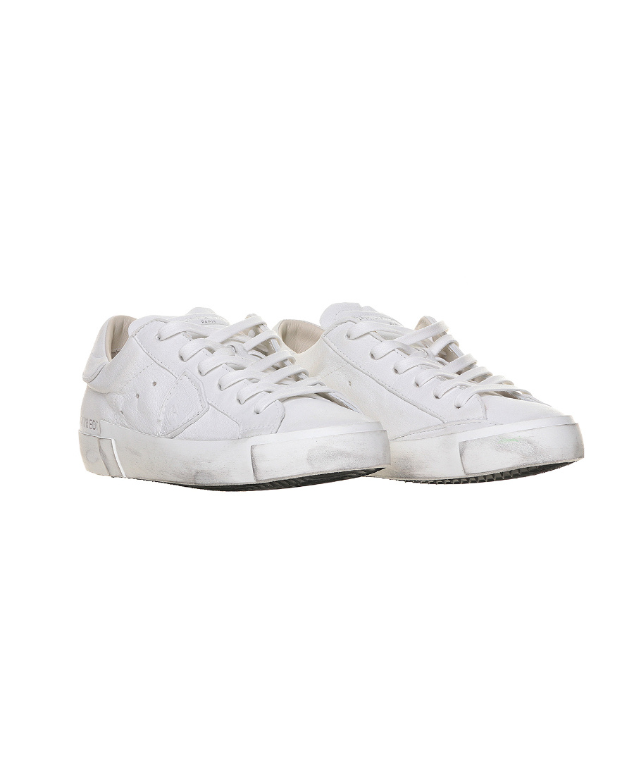 Philippe Model Prsx Basic Low-top Sneakers In White