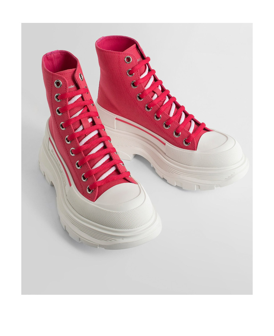 Alexander Mcqueen Chunky-sole Sneakers In Pink