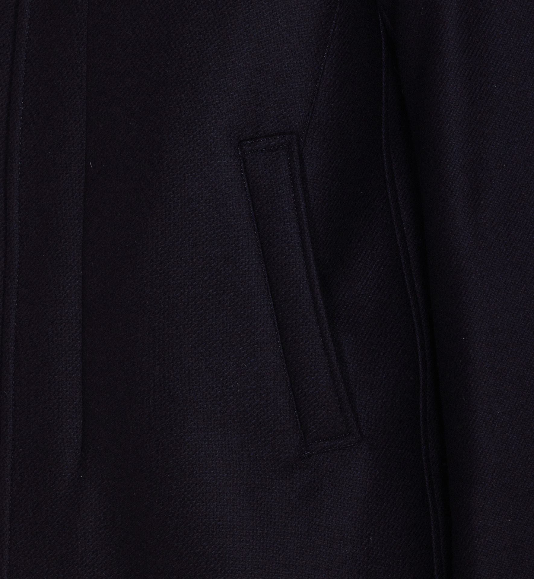 Herno Collar Shearling Removable Pockets Lateral Sleeves Long In Blue