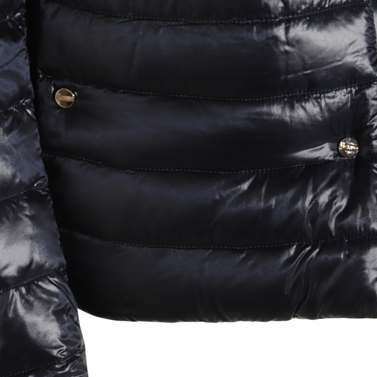 Herno Reversible Down Jacket Casual Jackets And Parka Multicolor In Black