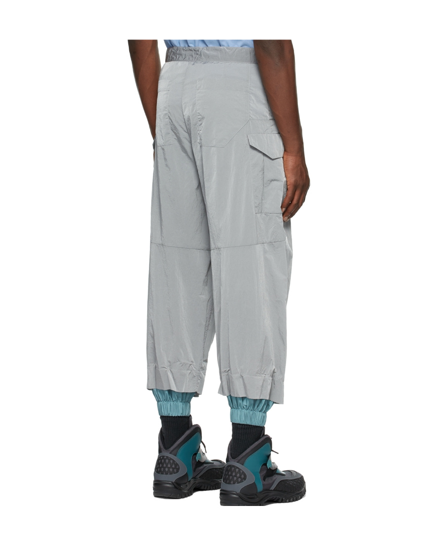 Shop Rick Owens Four Bags Of Style Casual Pants In Gray