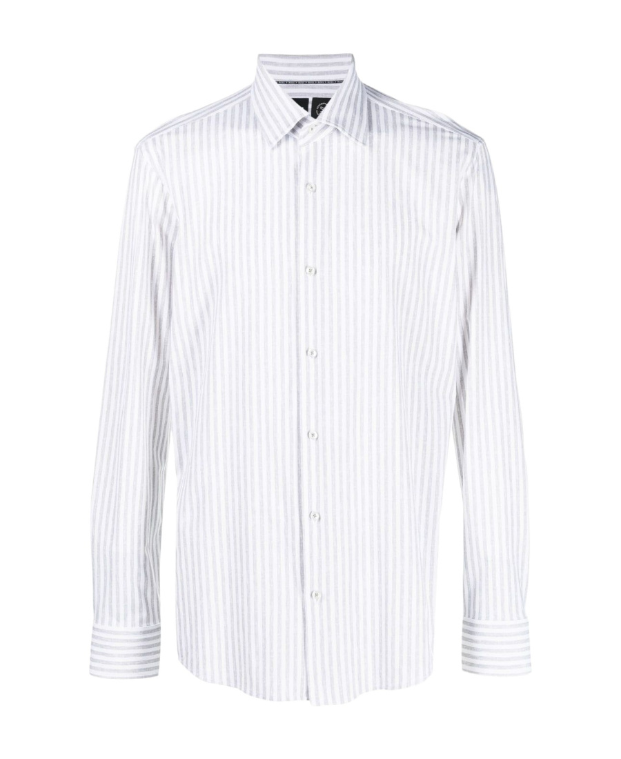 Hugo Boss Stripe-pattern Shirt In White