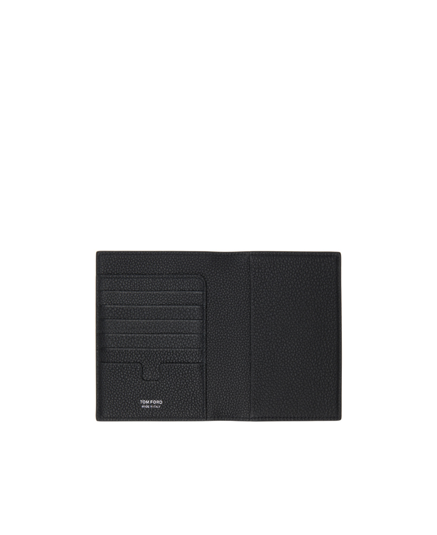 Tom Ford Logo-lettering Bi-fold Leather Cardholder