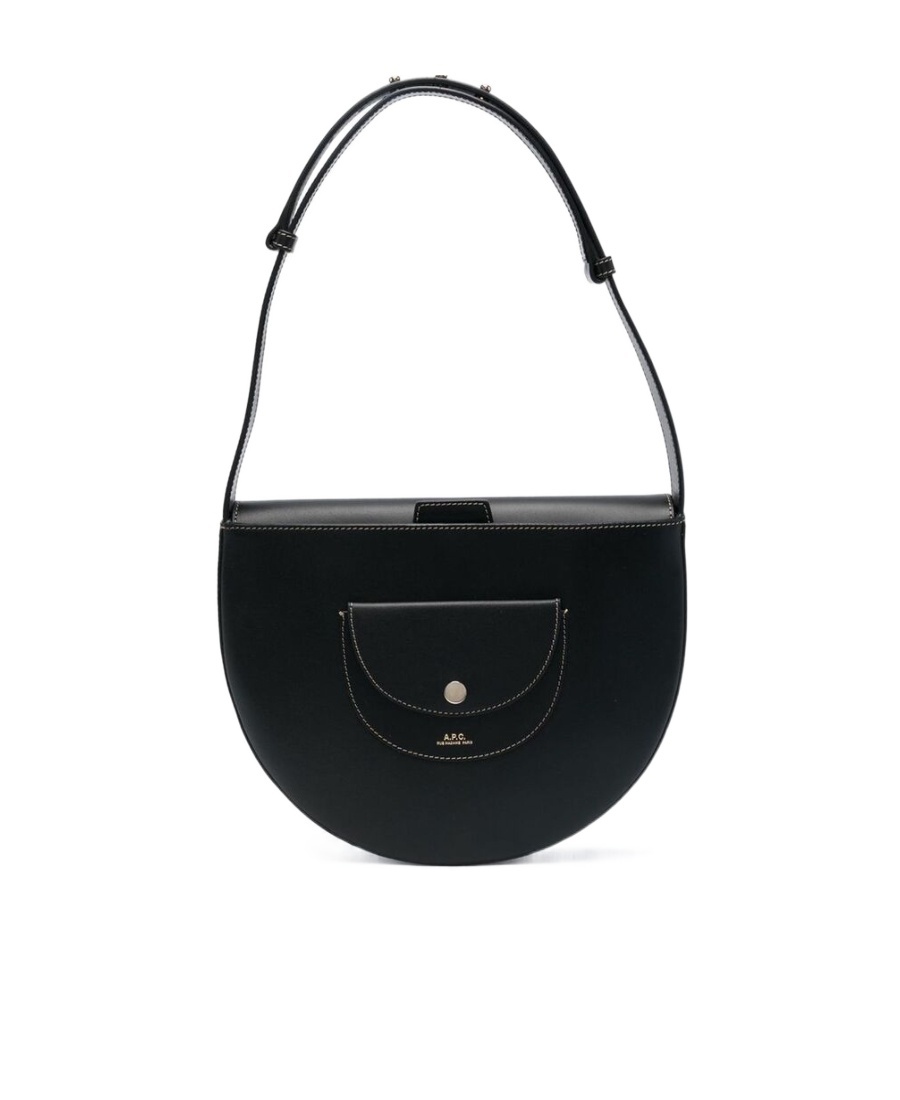 Apc A.p.c. 'le Pocket Small' Handbag In Black